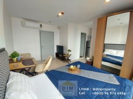 SELL_Ideo Sathorn Thapra, Studio,1 bath, 21 sq.m., BTS Photi Nimit_High floor, Fully furnished 