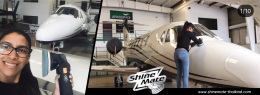 ผลิตภัณฑ์ Shine Mate ใช้ในอุตสาหกรรมการขัดฟื้นฟูวสภาพสีเครื่องบินทั่วโลก