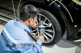 รีวิว วิธีการขัดเข้าชิ้นส่วนเล็กๆ หรือซอกมุมต่างๆของรถยนต์ ด้วยเครื่องขัดสีรถไร้สาย รุ่น EB251 และชุดหัวขัดขนาดเล็ก K22