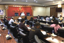 ประชุมคณะอนุกรรมการการดำเนินงานตามยุทธศาสตร์ชาติว่าด้วยการป้องกันและปราบปรามการทุจริตจังหวัดฉะเชิงเทรา