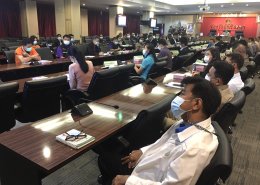 ประชุมคณะกรรมการรักษาความมั่นคงและความสงบเรียบร้อยจังหวัดฉะเชิงเทรา 