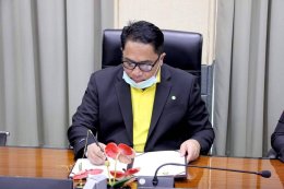 ร่วมเป็นเกียรติในพิธีลงนามข้อตกลงการจัดตั้งศูนย์เทคโนโลยีการเกษตรและนวัตกรรม (Agritech and Innovation Center : AIC) จังหวัดฉะเชิงเทรา 
