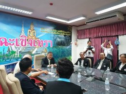 แสดงความยินดี ร่วมต้อนรับผู้ว่าราชการ และรองผู้ว่าราชการคนใหม่จ.ฉะเชิงเทรา