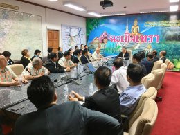 แสดงความยินดี ร่วมต้อนรับผู้ว่าราชการ และรองผู้ว่าราชการคนใหม่จ.ฉะเชิงเทรา