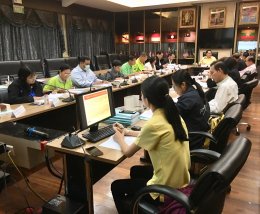 ประชุมคณะอนุกรรมการบริหารกองทุนพัฒนาเอสเอ็มอีตามแนวประชารัฐประจำจังหวัดฉะเชิงเทรา ครั้งที่ 1/2563