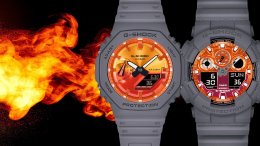 #GShockNew G-Shock Flame Inside Series เตรียมเปิดตัวในญี่ปุ่นเดือนพฤศจิกายนนี้