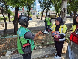 Aksi Nyata Jumat Berkah PT PSP, 200 Porsi Gratis untuk Pengemudi Ojol