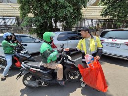 Aksi Nyata Jumat Berkah PT PSP, 200 Porsi Gratis untuk Pengemudi Ojol