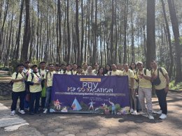 Outing PT PSP 2025 di Cikole: Kebersamaan, Team Building, dan Semangat Merah Putih