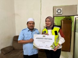 PT PSP Tanam 75 Bibit Pohon di Desa Klapanunggal, Bogor