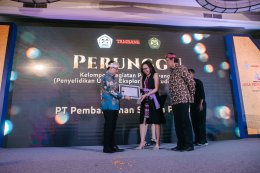 PSP received award at 2022 Indonesia Mining Services Award