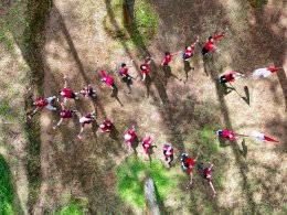Outing PT PSP 2025 di Cikole: Kebersamaan, Team Building, dan Semangat Merah Putih