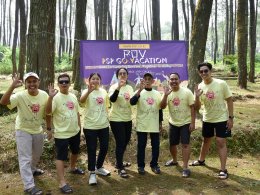Outing PT PSP 2025 di Cikole: Kebersamaan, Team Building, dan Semangat Merah Putih