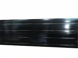 (Al-sw02) แผ่นอลูมิเนียม ผนังร่อง Slatwall สีดำ ขนาด 1.2 เมตร