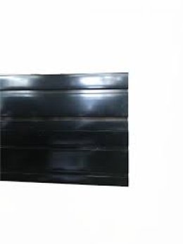 (Al-sw02) แผ่นอลูมิเนียม ผนังร่อง Slatwall สีดำ ขนาด 1.2 เมตร