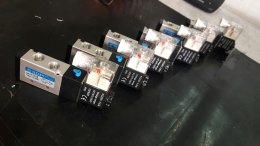 วาล์วลม 5/2 เกลียว 2หุน pneumatic valve
