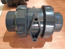 UPVC True Union Ball Valve 150PSI at 150 °C Seat PTEE DN 50 DN 80