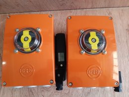 EBRO actuator ประกอบ Ball Valve Flanged