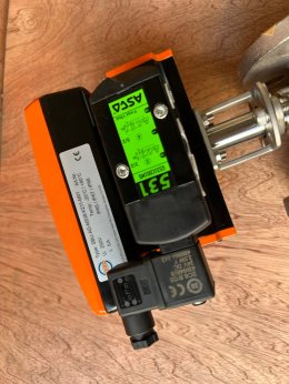 EBRO actuator ประกอบ Ball Valve Flanged