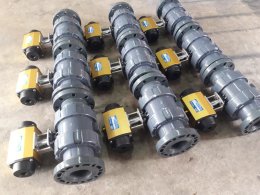 Ball valve UPV C หน้าแปลน ประกอบหัวขับ SIRCA