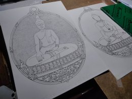 รับปั๊มเหรียญพระพุทธ ออกแบบใหม่ ไม่ซ้ำใคร