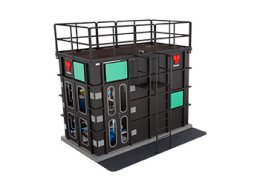 SEWAGE WASTEWATER Plug-n-play single basement installation system.