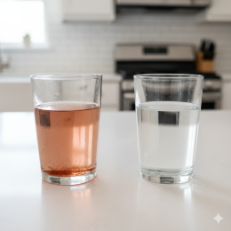Iron in Water: Red Flags You Can't Ignore - Iron contamination effects and visual signs