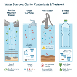 Turbidity vs. Clarity: Why Clear Water Isn't Always Clean Water - Difference between appearance and quality