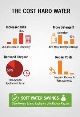 Understanding Water Hardness: The Hidden Problem in Your Pipes - Cover calcium/magnesium issues and scaling