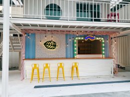 งานออกแบบคอกเทลบาร์ Cocktail Bar เครื่องดื่มประเภทใบกระท่อม Teletommies  l บริการออกแบบ ผลิต และติดตั้งครบวงจร