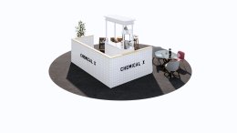 งานออกแบบและติดตั้ง Chemical X ร้านเครื่องดื่มสุดคูล l บริการออกแบบ ผลิต และติดตั้งครบวงจร