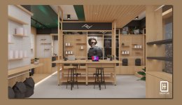 งานออกแบบ Showroom "INTRENDMALL"ผู้จัดจำหน่ายสินค้าแบรนด์ Peak Design ศูนย์รวมกระเป๋าที่หลากหลายและอุปกรณ์ Gadget  l บริการออกแบบ ผลิต และติดตั้งครบวงจร