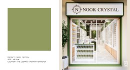 งานออกแบบ ร้านขายเครื่องประดับ "Nook Crystal"  l บริการออกแบบ ผลิต และติดตั้งครบวงจร