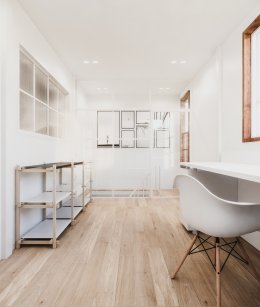 งานออกแบบห้องทำงาน ออกแบบโต๊ะทำงานในบ้าน Office งานรีโนเวท town home Japanese Style l บริการออกแบบ ผลิต และติดตั้งครบวงจร 