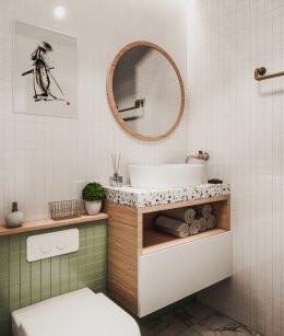 งานออกแบบบ้าน รีโนเวทบ้าน Bathroom งานรีโนเวท town home Japanese Style  l บริการออกแบบ ผลิต และติดตั้งครบวงจร