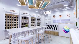 ออกแบบร้านซ่อมมือถือ ออกแบบร้านมือถือในห้าง FAST-FIX STATION  l บริการออกแบบ ผลิต และติดตั้งครบวงจร 