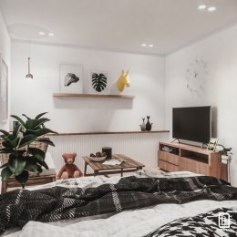RENOVATE I TOWNHOME รีโนเวททาวน์โฮม หน้าแคบกลิ่นอายJapanese style  l บริการออกแบบ ผลิต และติดตั้งครบวงจร