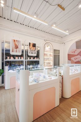 [งานผลิตจริง] ร้านขายเจเวลลี่ Grace Fine Jewelry @Baan Silom Bangkok  l บริการออกแบบ ผลิต และติดตั้งครบวงจร