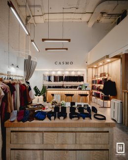 [งานผลิตจริง] ร้านตัดสูท ออกแบบร้านค้าในห้าง Casmo l บริการออกแบบ ผลิต และติดตั้งครบวงจร