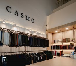 [งานผลิตจริง] ร้านตัดสูท ออกแบบร้านค้าในห้าง Casmo l บริการออกแบบ ผลิต และติดตั้งครบวงจร
