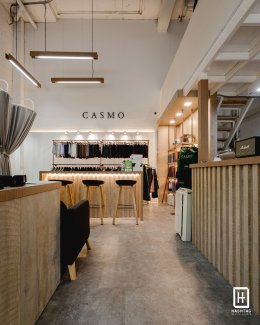 [งานผลิตจริง] ร้านตัดสูท ออกแบบร้านค้าในห้าง Casmo l บริการออกแบบ ผลิต และติดตั้งครบวงจร