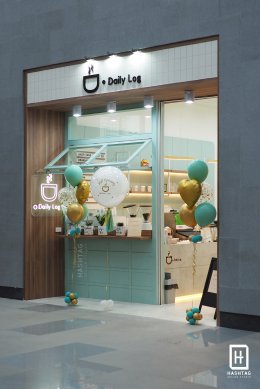 [งานผลิตจริง] งานออกแบบร้านกาแฟ DAILY LOG @ตึกการรถไฟแห่งประเทศไทย l บริการออกแบบ ผลิต และติดตั้งครบวงจร