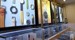 ออกแบบร้านนาฬิกา แบรนด์ knot  นาฬิกาสัญชาติญี่ปุ่น  l บริการออกแบบ ผลิต และติดตั้งครบวงจร 