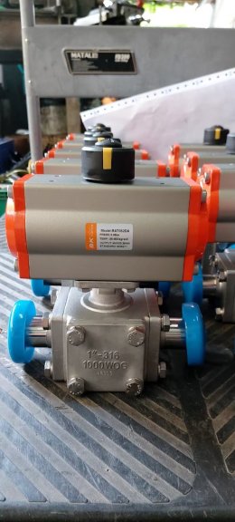 RAT052 + Ball Valve 316L งานอาหาร FERRULE SIZE 1"