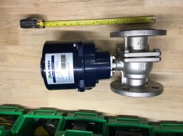 SUNYEH BM-2 Torque 120Nm+Direct Mount Ball Valve, 2-Way, Full Port JIS10K DN50