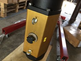 Butterfly valve with actuator AP10