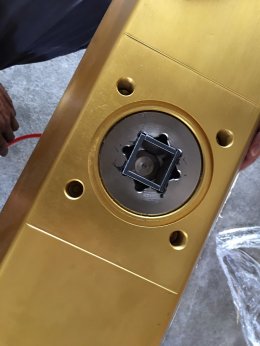 Butterfly valve with actuator AP10