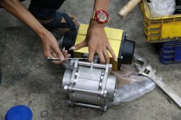 Sirca AP04 Actuator Ball Valve 3pc 3"