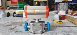 RAT052 + Ball Valve 316L งานอาหาร FERRULE SIZE 1"
