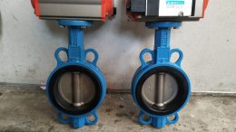 RAT075+Butterfly Valve DN100+limit switch box +Butterfly Valve